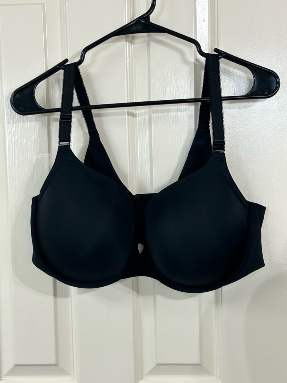 Torrid Curve Push-Up Bra 40 DDD Plunge Black Criss Cross Front Underwire Padded